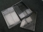 3 lege cassetten doosjes