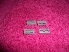 7 Lego donker grijze grills
