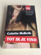 Boek / Colette Mc Beth - Tot ik je vind