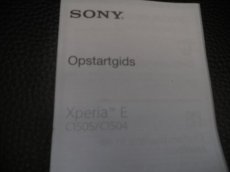- Handleiding - Sony X Peria -