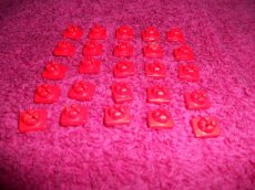 - Lego - 25 stuks - rood -