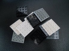 "3031" - 64 Lego / Plaatjes 4x4 -
