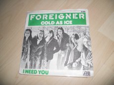 - Single - Foreigner / Cold as ice -