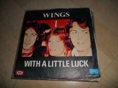 - Single - Wings / With A Little Luck -